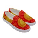 Flower Plant Petal Summer Color Women s Canvas Slip Ons View3