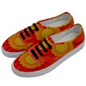 Flower Plant Petal Summer Color Men s Classic Low Top Sneakers View2