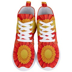 Flower Plant Petal Summer Color Women s Lightweight High Top Sneakers