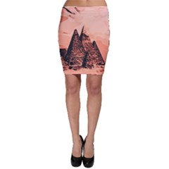 Pyramid Egypt Monumental Bodycon Skirt by Sapixe