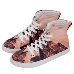 Pyramid Egypt Monumental Women s Hi-top Skate Sneakers by Sapixe