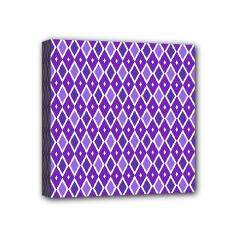 Jess Violet Mini Canvas 4  X 4 