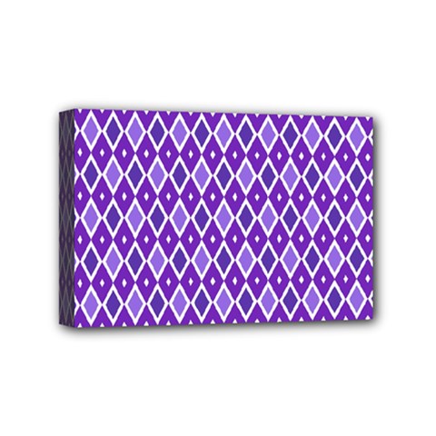 Jess Violet Mini Canvas 6  X 4  by jumpercat