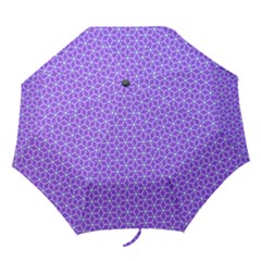 Lavender Tiles Folding Umbrellas by jumpercat