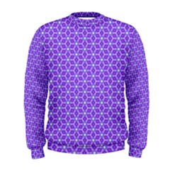 Lavender Tiles Men s Sweatshirt by jumpercat