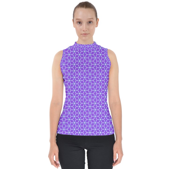 Lavender Tiles Shell Top