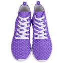 Lavender Tiles Men s Lightweight High Top Sneakers View1