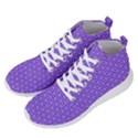 Lavender Tiles Men s Lightweight High Top Sneakers View2