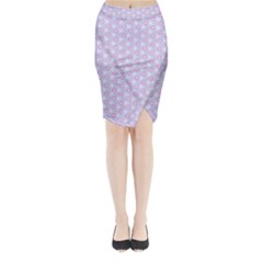 Light Tech Fruit Pattern Midi Wrap Pencil Skirt by jumpercat