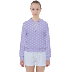 Light Tech Fruit Pattern Women s Tie Up Sweat by jumpercat