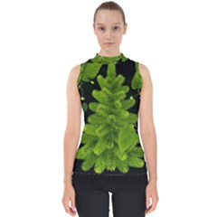 Decoration Green Black Background Shell Top by Sapixe