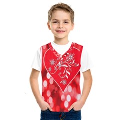 Love Romantic Greeting Celebration Kids  Sportswear by Sapixe