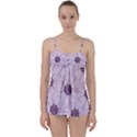 Background Desktop Flowers Lilac Babydoll Tankini Set View1