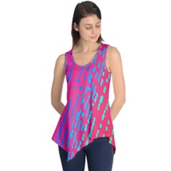 Background Desktop Mosaic Raspberry Sleeveless Tunic by Sapixe