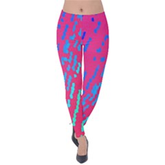 Background Desktop Mosaic Raspberry Velvet Leggings by Sapixe