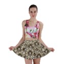 Background Flowers Mini Skirt View1