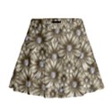 Background Flowers Mini Flare Skirt View1