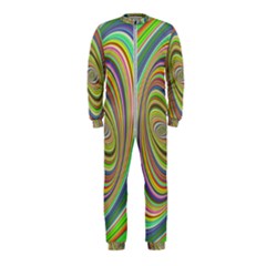 Ellipse Background Elliptical Onepiece Jumpsuit (kids) by Sapixe