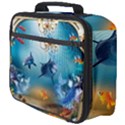 Dolphin Art Creation Natural Water Full Print Lunch Bag View4