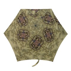 Fractal Art Colorful Pattern Mini Folding Umbrellas by Sapixe