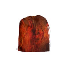 Fractal Abstract Background Physics Drawstring Pouches (medium)  by Sapixe