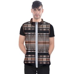  Fractal Art Design Geometry Men s Puffer Vest