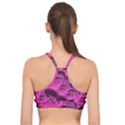 Fractal Artwork Pink Purple Elegant Basic Training Sports Bra View2