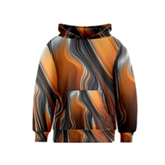 Fractal Structure Mathematics Kids  Pullover Hoodie by Sapixe