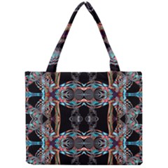 Fractal Math Design Backdrop Mini Tote Bag by Sapixe