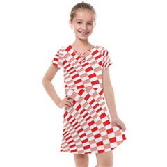 Graphics Pattern Design Abstract Kids  Cross Web Dress by Sapixe