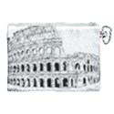 Line Art Architecture Canvas Cosmetic Bag (XL) View2