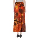 Leaf Autumn Nature Background Full Length Maxi Skirt View2