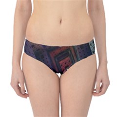 Industry Fractals Geometry Graphic Hipster Bikini Bottoms by Sapixe