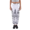 Line Art Architecture Church Women s Jogger Sweatpants View1