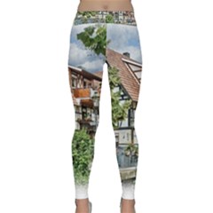 Homes Building Classic Yoga Leggings by Sapixe