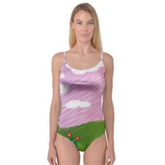 Pine Trees Trees Sunrise Sunset Camisole Leotard  by Sapixe