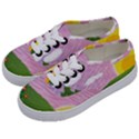 Pine Trees Trees Sunrise Sunset Kids  Classic Low Top Sneakers View2