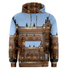 Municipal Theatre Of Sao Paulo Brazil Men s Pullover Hoodie by Sapixe