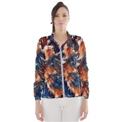 Wow Art Brave Vintage Style Windbreaker (women) by Sapixe