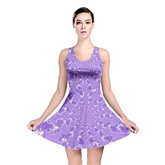 Wallpaper Mandelbrot Desktop Art Reversible Skater Dress by Sapixe