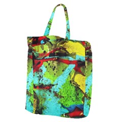 Yellow Dolphins   Blue Lagoon 6 Giant Grocery Zipper Tote by bestdesignintheworld