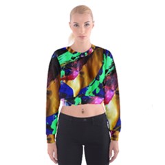 Global Warming 9 Cropped Sweatshirt by bestdesignintheworld