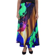 Global Warming 9 Flared Maxi Skirt by bestdesignintheworld