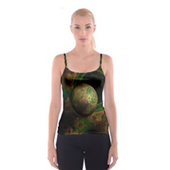 Tiktok s Four-dimensional Steampunk Time Contraption Spaghetti Strap Top by jayaprime