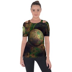 Tiktok s Four-dimensional Steampunk Time Contraption Short Sleeve Top by jayaprime