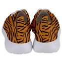 Orange and Black Tiger Stripes Women s Lightweight Sports Shoes View4