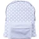 Alice Blue Quatrefoil in an English Country Garden Giant Full Print Backpack View1