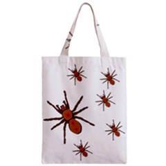 Nature Insect Natural Wildlife Zipper Classic Tote Bag by Sapixe