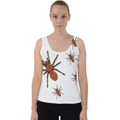 Nature Insect Natural Wildlife Velvet Tank Top by Sapixe