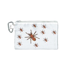 Nature Insect Natural Wildlife Canvas Cosmetic Bag (small)